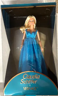 ✅🔥 New Claudia Schiffer Versace Barbie Doll Mattel - 💎👠- *in Hand* • $124