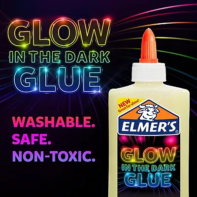 Elmer's Glow In The Dark Liquid Glue 5 OZ 2022928 New • $9.75