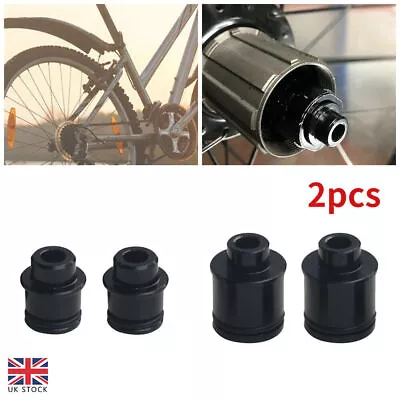 12mm/15mm Converts To 9mm Thru Axle Quick-Release/QR Hub Adapter Repair Rebuilt • £7.99