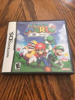 Nintendo DS Super Mario 64 DS Complete Video Game 2004 Tested! • $28