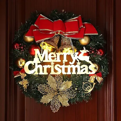 Merry Christmas Sign Lighted 11 Battery Powered (Not Include)Warm White Ornament • $11.99