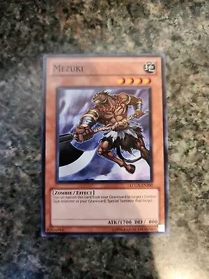 Mezuki - LCGX-EN200 - Common - Unl Edition- Yugioh NM Y15 • $1.99