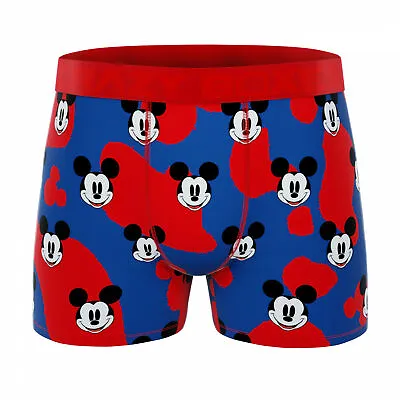 Crazy Boxers Disney Mickey Mouse Faces Boxer Briefs In Present Box Multi-Color • $16.99