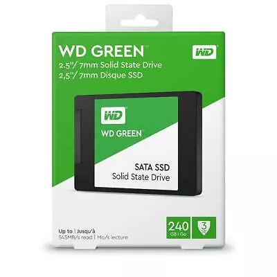 Western Digital WD Green SSD 240GB 480GB 1TB 2TB 2.5  Internal Solid State Drive • $76.22