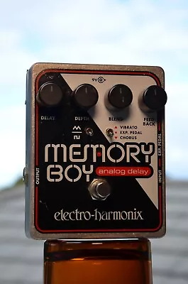 EHX Electro-Harmonix Memory Boy Delay Chorus Vibrato Guitar Effects Pedal • $60