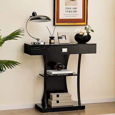 3-Tier Entry Table Console Table Sofa Table For Living Room Bedroom Kitchen • $84.99