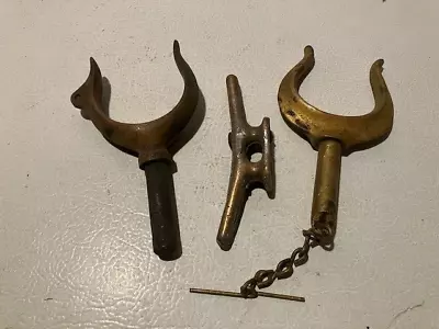 Lot Of 2 Vintage Oar Locks Plus Part. • $25