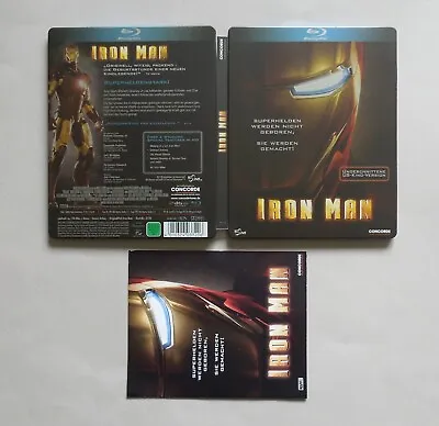 Iron Man - Germany Blu-ray Steelbook * Read !! - Marvel • £21.46