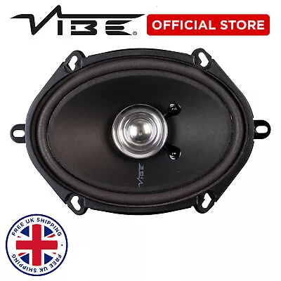 VIBE Critical Link 5x7  40W Car Audio Replacement Dual Cone Coaxial Speaker X1 • £19.99