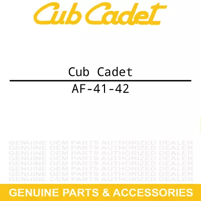 CUB CADET AF-41-42 Clevis Pin 46 Dozer Blade 833 822 674 19A30017OEM 6 • $19.95