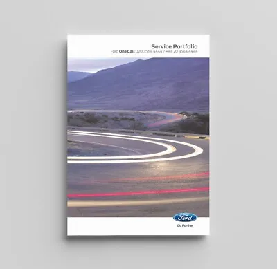 Ford Mondeo Service Book Econectic EcoBlue EcoBoost ST-Line TDCI TItanuim Zetec • £9.24
