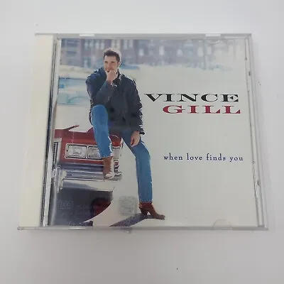 When Love Finds You By Vince Gill (CD 1994) • $2.99