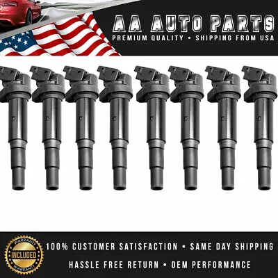 Pack Of 8 Ignition Coil For BMW 545i 550i GT 645Ci 745i 750i Alpine B7 X5 X6 • $104.99