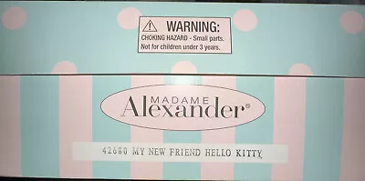 MADAME ALEXANDER DOLL 8in. MY NEW FRIEND HELLO KITTY • $150