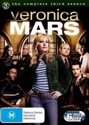 Veronica Mars Dvd 6 Disc Set Complete Season 3 Region 4 Brand New Sealed • $11.50