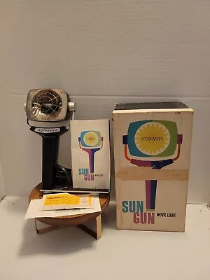 Sylvania Sun Gun Movie Light Model In Original Packaging With Manual Works  • $25