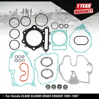 For Honda XR600 XR600R 1983-1987 Engine Gasket Set • $35.71