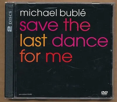 Michael Buble - Save The Last Dance For Me RARE Promo CD W/ Starcity Remix + DVD • $15