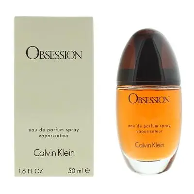 Calvin Klein Obsession Eau De Parfum 50ml Spray For Her NEW. Women's EDP • £26.95