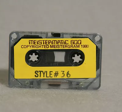 Meistergram Alphabet Fonts SOFTWARE Cassette Tape BUYERS CHOICE  • $21.50