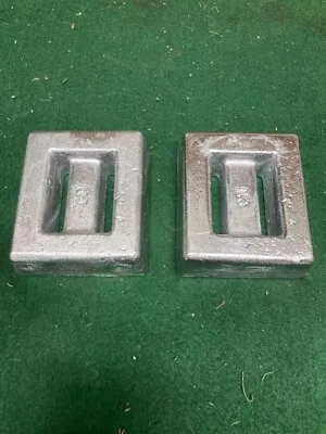 Two 5 Lb Lead SCUBA Or Snorkeling Dive Weights • $22.50