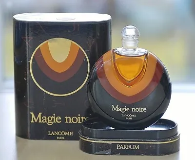 Vintage * MAGIE NOIRE By LANCOME * Splash PURE PARFUM 15 Ml~1/2 Oz FIRST FORMULA • $419.95