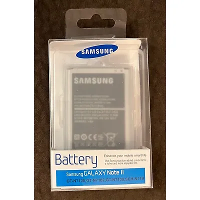 Samsung Galaxy Note 2 II Battery OEM GT-N7100 7100i 7105 EB595675LU 3100mAh RARE • $29.95