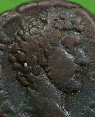 Roman Provincial Ar24 Billon Tetradrachm Coin Of Marcus Aurelius NILUS RECLINING • $15.50