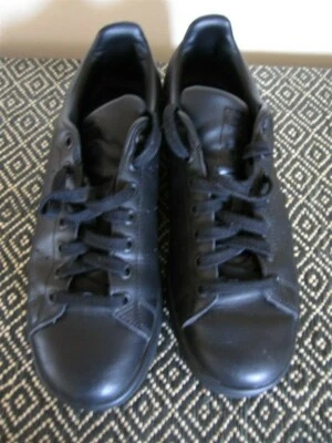 $39 • Buy SHOES - Mens - ADIDAS Stan Smith BLACK - AU 8.5 - EU 42 - 26.5cm - NEW No BOX
