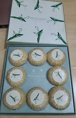 £20 • Buy Vintage 2002 Penhaligons Lily Of The Valley Guest Soap Set 8x25g *SALE*