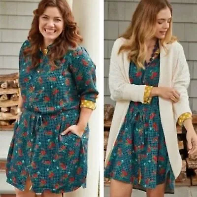 NEW NWT Matilda Jane Choose Your Own Path Fa La La Dress Size Medium • $29.99