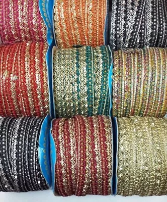 £1.65 • Buy 1 Yard Beautiful Embroidered Pattern Lace Trimming Ribbon Net Wedding Dress