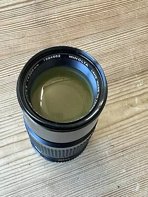 Vintage Minolta Rokkor-PE 1:4.5 F=200mm Lens Great Condition • $10