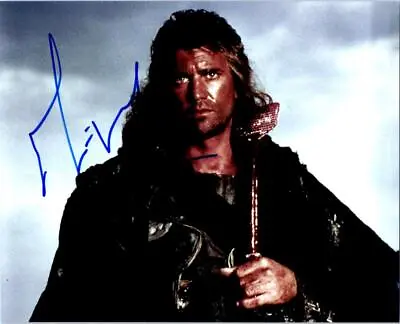 Mel Gibson 8x10 Autographed Signed Photo Good Looking And COA • $49.20