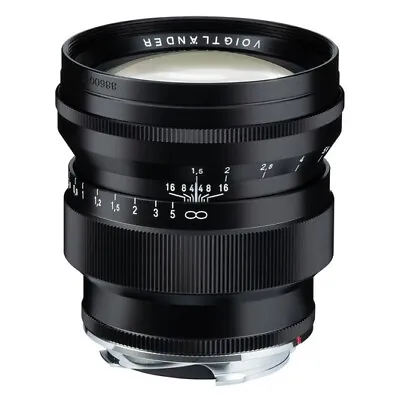 Voigtlander 75mm F/1.5 Nokton Aspherical Black (Leica M-Mount) Lens USA • $798