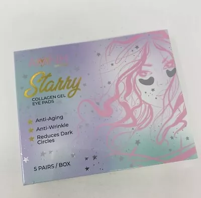 AMNH Skincare STARRY Collagen Gel Eye Pads 5 Pairs SEALED NIB • $4