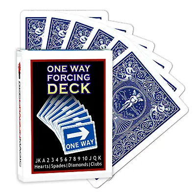 £7.95 • Buy 1 One Way Forcing Deck - Blue Backed Bicycle Playing Cards - Choose Suit & Value