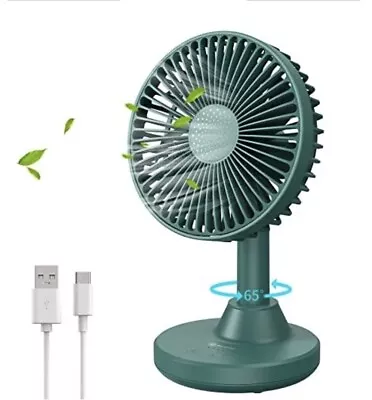 Phixero Small Desk Fan Oscillating Table Fan • £15