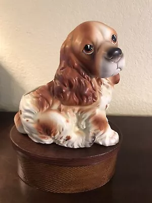 Vtg Mid Century Napacore Cute Cocker Spaniel Puppy Dog Planter Kawaii Kitsch • $14.99