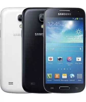£29.99 • Buy Samsung Galaxy S4 Mini GT-I9195 Black/ White 8GB Smartphone Very Good