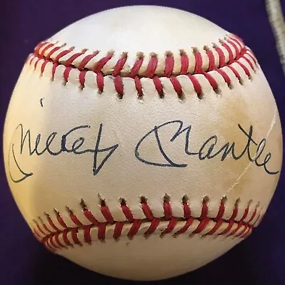 Mickey Mantle Auto Signed OAL Baseball *RARE* UDA Upper Deck Authenticated • $1195.99