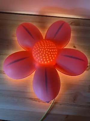 New IKEA Smila Blomma Pink Flower Wall Light Lamp Girls Childrens Bedroom • £11.99