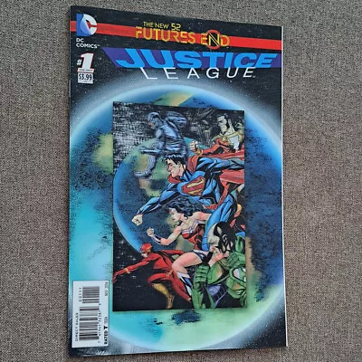 DC The New 52 Justice League: Futures End 2014 #1 Animated 3D Cover NM Unread • $15