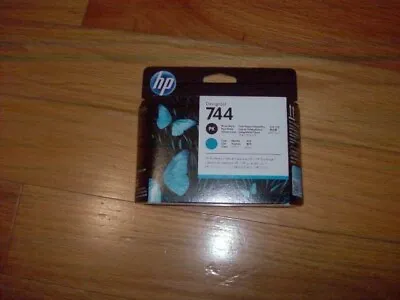 2023 GENUINE HP #744 Photo Black/Cyan PRINTHEAD F9J86A DESIGNJET Z2600 Z5600 NEW • $89.99