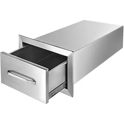 VEVOR Stainless Steel BBQ Drawers Outdoor Kitchen Island Door Drawer BBQ Grills • $85.19