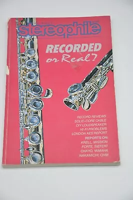 $4.37 • Buy Stereophile Magazine Volume 10 No 4 June 1987