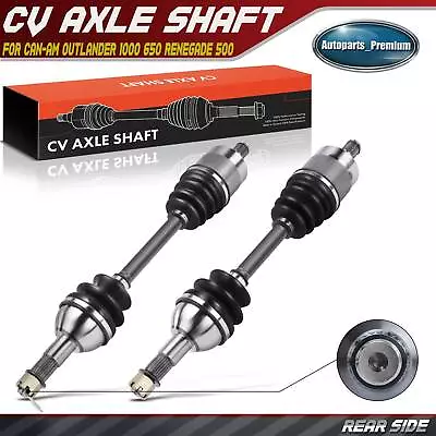 2x Rear Left & Right CV Axle Assembly For Can-Am Outlander 1000 650 Renegade 500 • $123.99