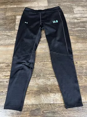 Under Armour Cold Gear Base 3.0 Pants Mens Medium Fitted Black P • $22.99