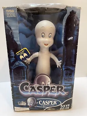 $79.99 • Buy Vintage 1994 Casper The Ghost Stuffed Plush 10  Nite-Glow Eyes Rare Tyco 