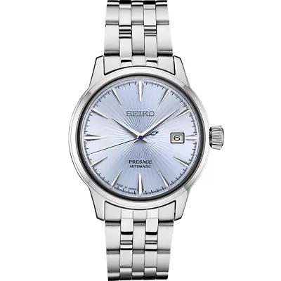 Seiko Presage Cocktail Blue Sunray Dial Automatic 40.5 MM SS Watch - SRPE19J1 • $299